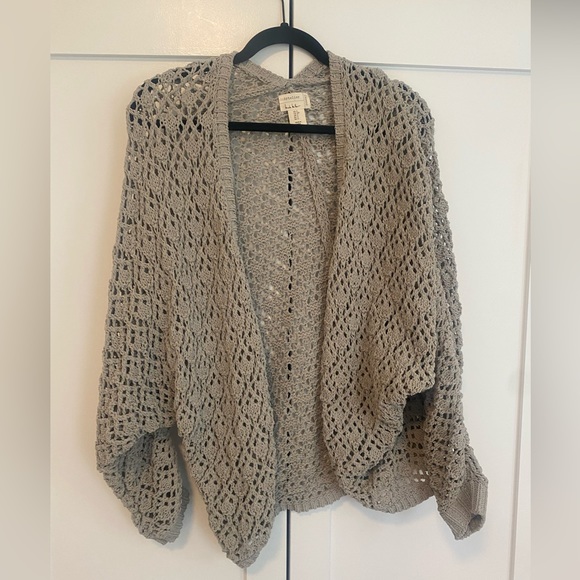 Green knit cardigan - Picture 1 of 4